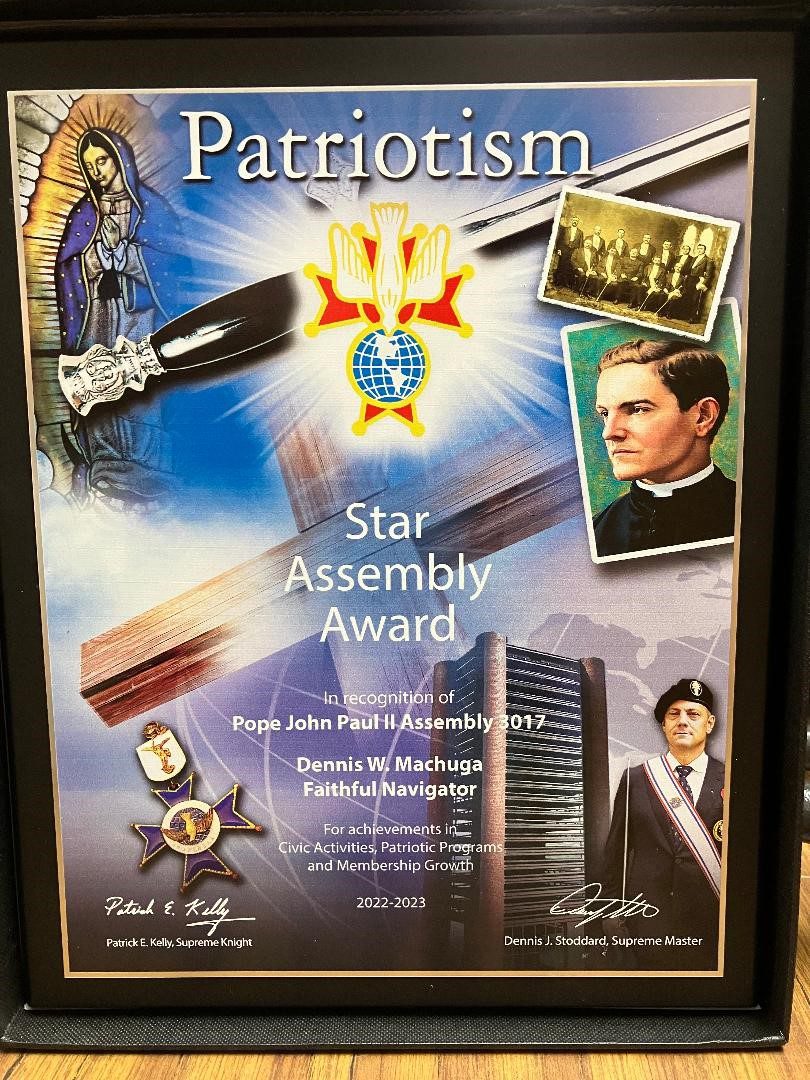 2022-2023 Star Assembly Award